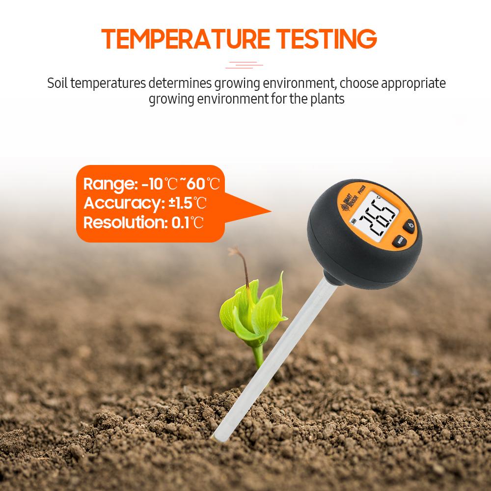 SMART SENSOR PH328 Тестер почвы с цифровой подсветкой 3 в 1 Многофункциональный pH/влажности/температуры