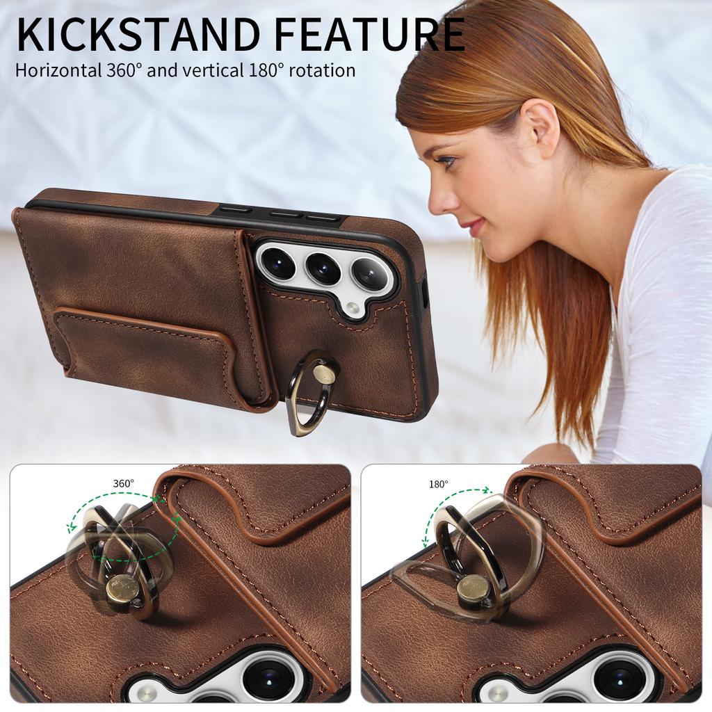 Для Samsung Galaxy S24 series. для Samsung Galaxy S24, S24+, S24 Ultra Кольцо-кронштейн для держателя карточек, чехол для телефона