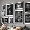 Black White Lion Tiger Leopard Beast Quotes Nordic Posters And Prints Wall Art Canvas Painting Pictures For Living Room Decor