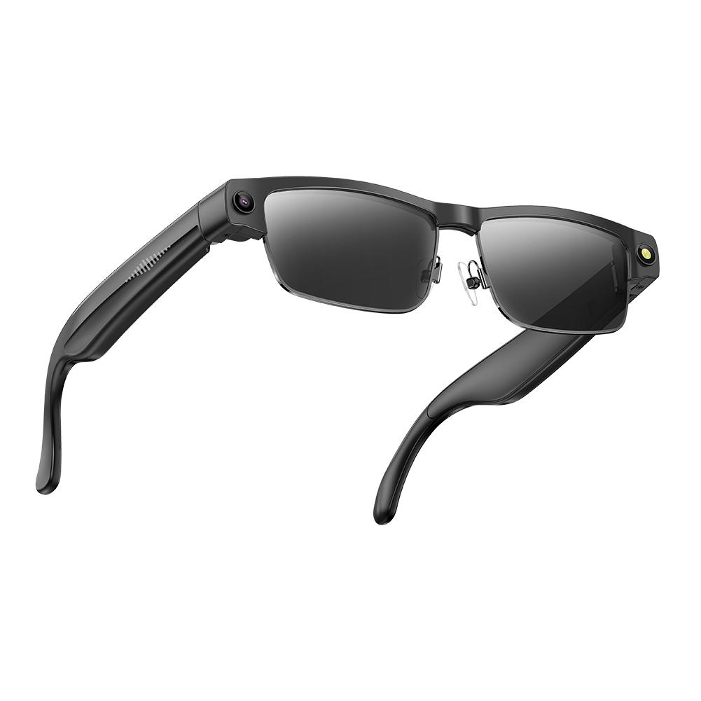 Умные очки с ИИ, голосовой помощник, очки-переводчики, встроенный микрофон и динамики, очки с камерой для путешествий, встреч, делового использования