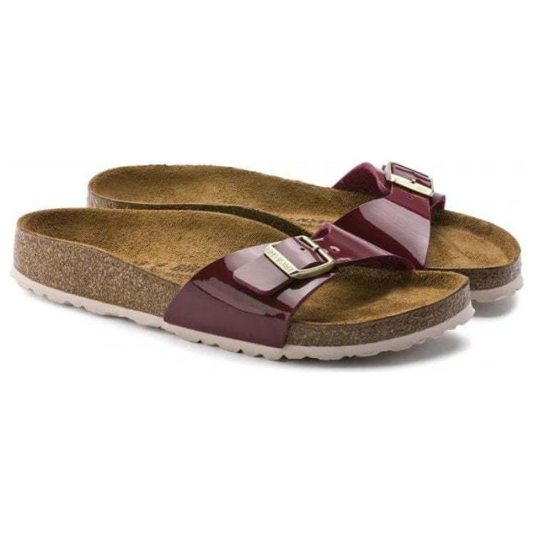 Birkenstock Женские удобные шлепанцы с круглым носком Красный-коричневый 1013082