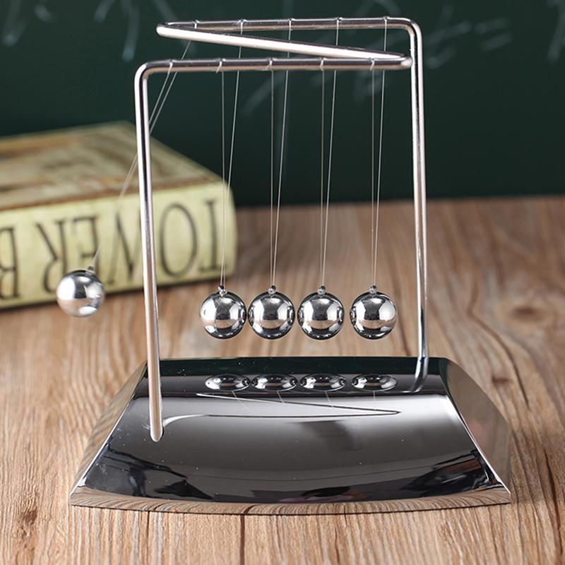 Z Newton Cradle Маятниковый шар Физический Научный Маятник Стальной Баланс Стол Декор