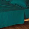 Drap plat - Emotion - 180 x 290 cm - 100% coton - OEKO-TEX® - Vert émeraude