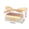 Transparent Bow Present Box Light Luxury Valentine's Day Gift Box Wedding Hand Gift Box