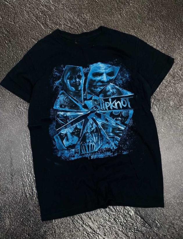 Футболка унисекс с принтом группы Slipknot, винтажная, для тура, хлопок, взрослые размеры S-5XL, GS555