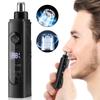 Electric Nose Hair Clipper Rechargeable Automatic Shaving Nose Trimmer Unisex Professional Washable Painless Nose Hair Trimmer