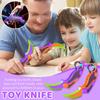 3D Printed Carrot Knife Folding Claws Knife Folding Butterfly Claws Gravitys Pocket Knife Stress Reducer Toys