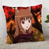 Чехол на подушку Spice And Wolf Индивидуальный чехол на подушку Современный декоративный чехол на подушку для гостиной 45X45 см A19.12.13