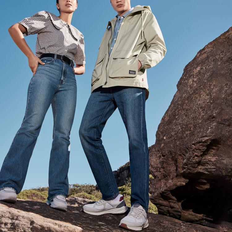 Куртка Levis на молнии с капюшоном и кулиской, мужская, куртки, зеленая, A0705-0000