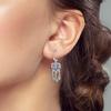 925 Sterling Silver Earrings Women Dreamy Heart Shaped Dreamcatcher Drop Earring For Anniversary Wedding Jewelry Gifts