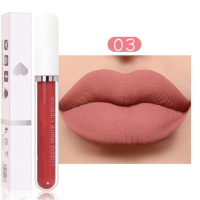 Сексуальный красный бархатный матовый блеск для губ, долговечная жидкая помада для макияжа губ, женские губы, красота, красная чашка с антипригарным покрытием, водостойкий блеск для губ