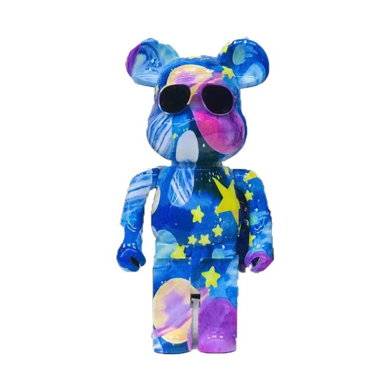 B5+ Violent Bear Bluetooth Speaker Creative Souvenir Graffiti Painted Desktop Wireless Ornament