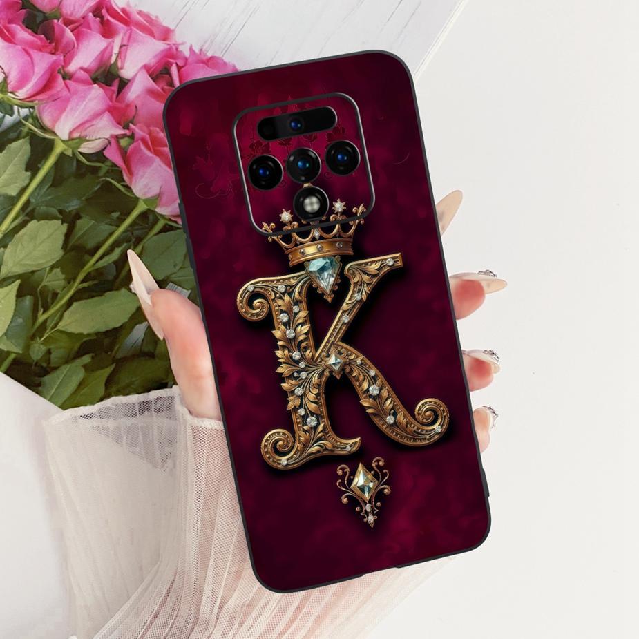 Чехол для Tecno Camon 16 Premier CE9 CD6j Роскошный чехол с буквами-коронами Мягкий ТПУ чехол для телефона Tecno Camon 16 Pro Camon16 CE7