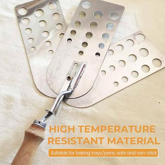 Stainless Steel BBQ Spatula Creative Hot Meat Patty Scraper Expandable Triple 3 Blade Easy Clean Grill Tool for Burger Lovers And Batch Cooking