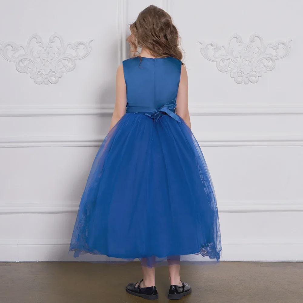 Платье-пачка для девочек на выступление и день рождения – Свадебный костюм для девочки-цветочницы