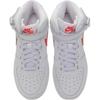 Nike Air Force 1 Mid Easy On Удобные Универсальные Нескользящие Прочные Мид-топ Детские Кроссовки Детские Кроссовки Белые FN1193106