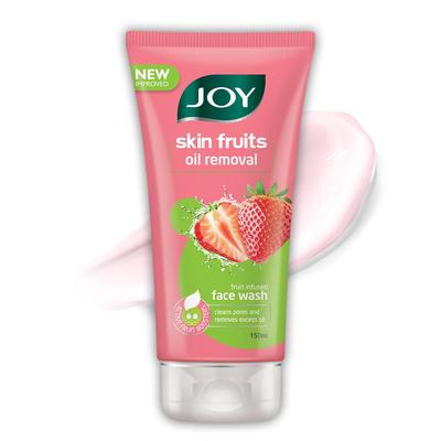 Skin Fruits Очищающее средство для лица Клубника для удаления жира 150 мл | Гель для глубокого очищения с фруктовыми экстрактами для лета