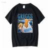 Greggs Ретро Футболка Винтаж S 5XL с длинным или коротким рукавом винтажная Стильная унисекс уличная одежда Универсальная Мягкая