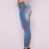 Women Hole Denim Pants  High Jeans Flares  Fashion Pants Trouser