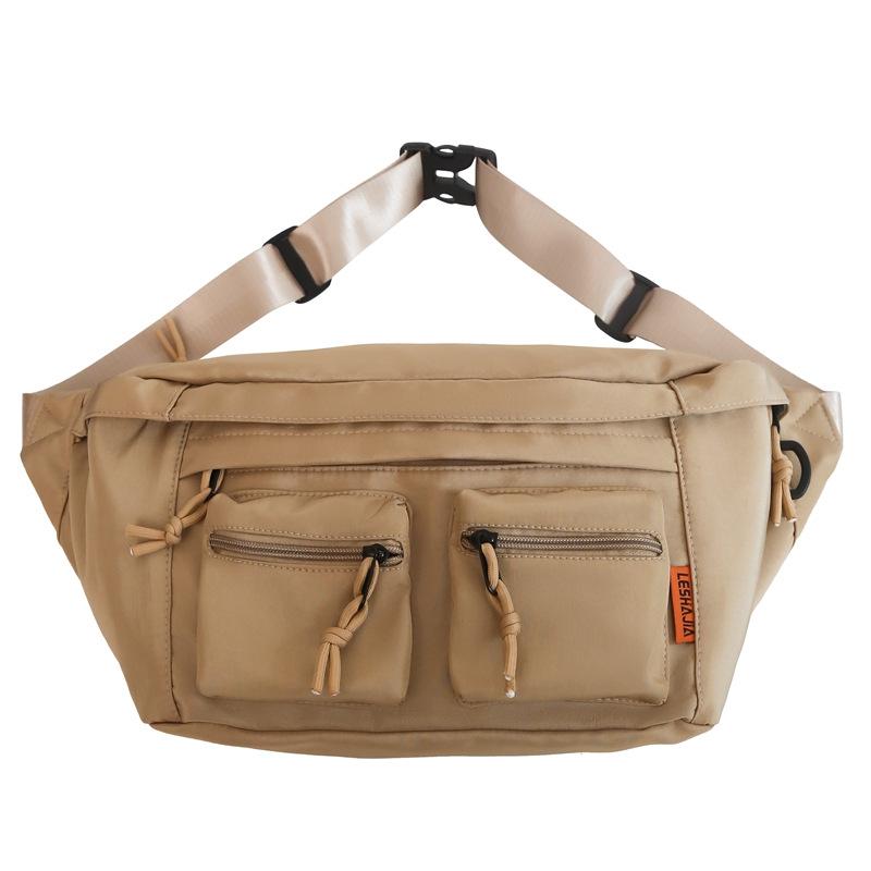 Мужская сумка через плечо 2024 года, новая модная повседневная поясная сумка большой вместимости, рюкзак через плечо, сумка для мальчиков, нагрудная сумка