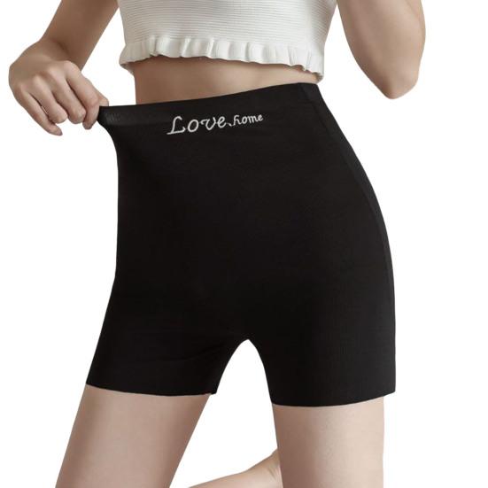 Женские трусы, защитные брюки, бесшовные однотонные трусы с контролем живота, облегающие женские трусики Elatsic, внутренняя одежда
