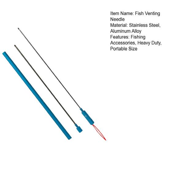 1 комплект игл для отвода газов из глубоководной рыбы, прочная полая игла для отвода газов из глубоководной рыбы, принадлежности для пресноводной рыбалки в соленой воде