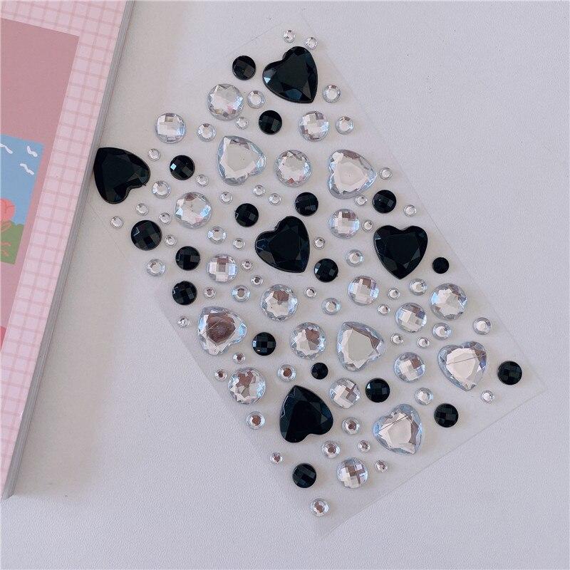 Большая наклейка с бриллиантом «Любовь» Ins 3D Корейская декоративная наклейка с бриллиантами