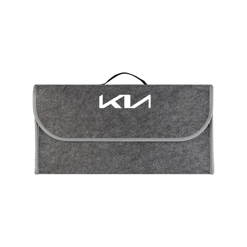 Large Capacity Car Trunk Storage Bag Soft Felt Organizer Box Accessories For KIA Sportage Picanto Rio Ceed Cerato Soul Sorento MT8
