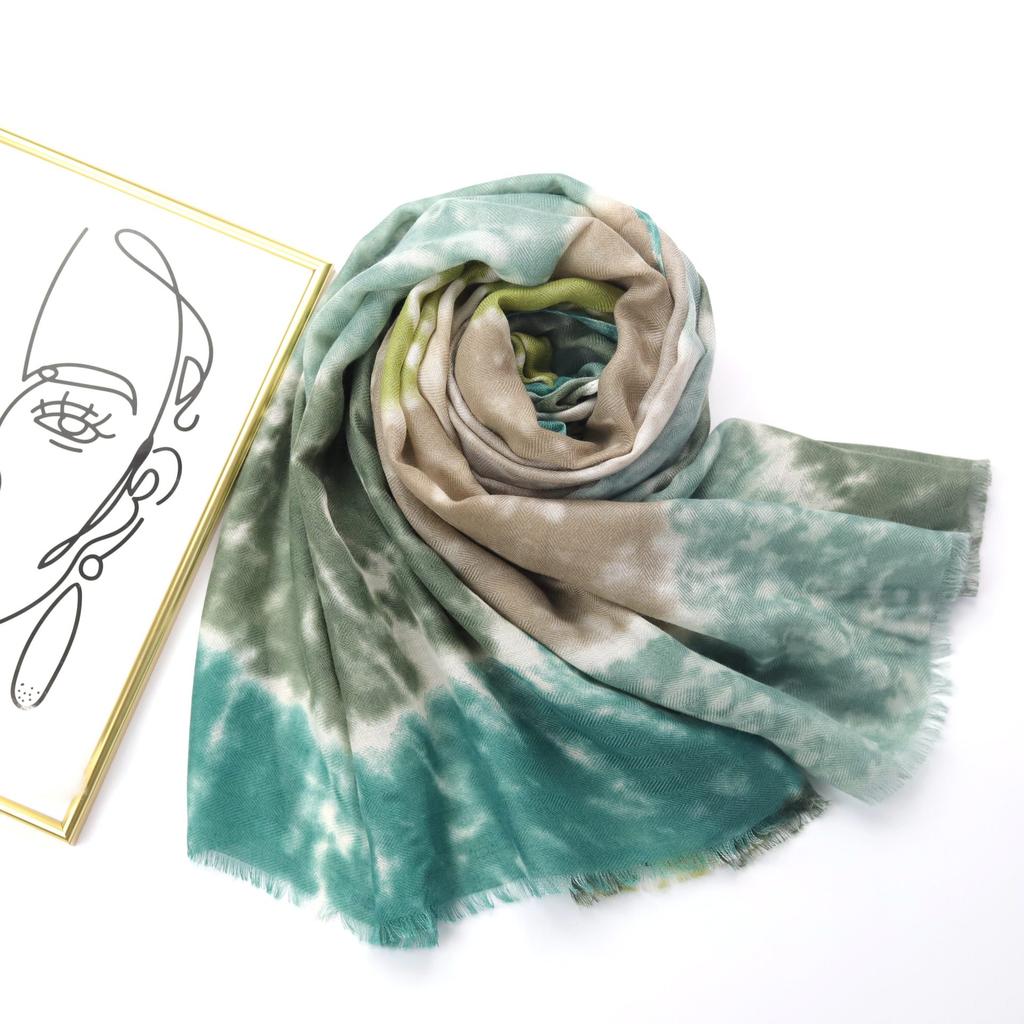 2024 Весна и Осень Зима Новый Хлопок И Конопля Длинный Тонкий Шарф Путешествия Универсальный Солнцезащитный Теплый Шаль Для Женщин