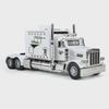 Модель трактора Peterbilt 389 Alloy в масштабе 1/24 со звуком и светом, инерционный механизм - детская подарочная игрушка