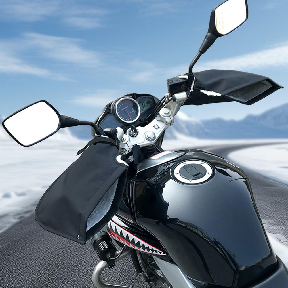 Мотоциклетные рули, зимние теплые рукавицы, ветрозащитные чехлы на рули мотоциклов, чехлы на ручки, утеплители, аксессуары для мотоциклов