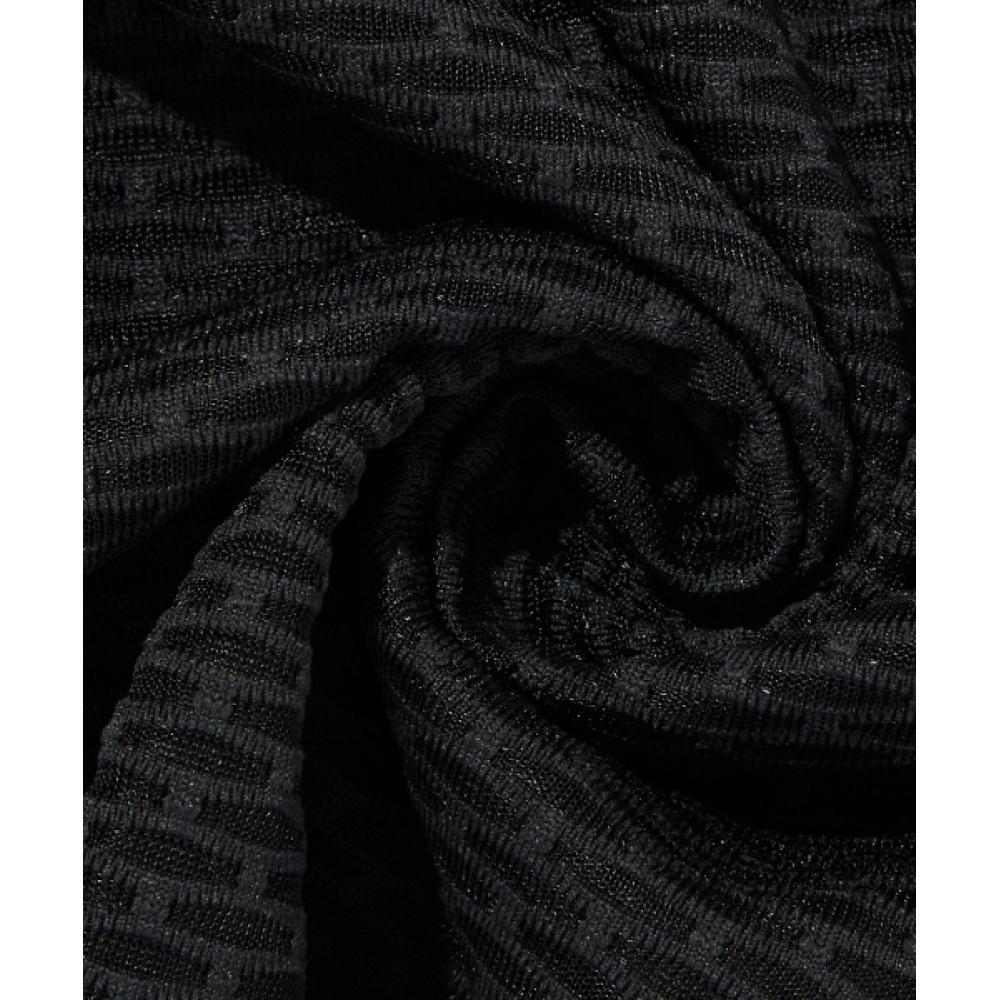 Reebok Футболка для бега на молнии до половины, черная, 100075413