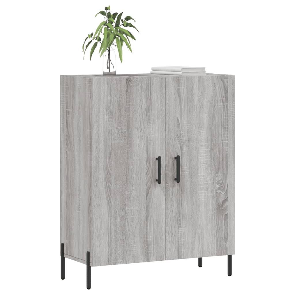vidaXL Sideboard Grau Sonoma 69,5x34x90 cm Holzwerkstoff