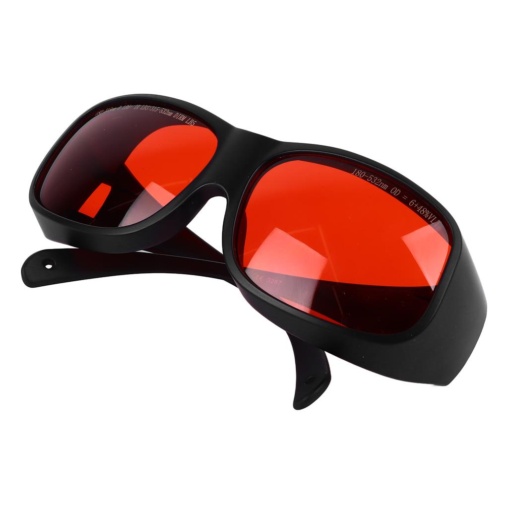 532nm Laser Safety Glasses Anti Laser Glasses OD5+ Protective Lenses for Beauty Salons Medical