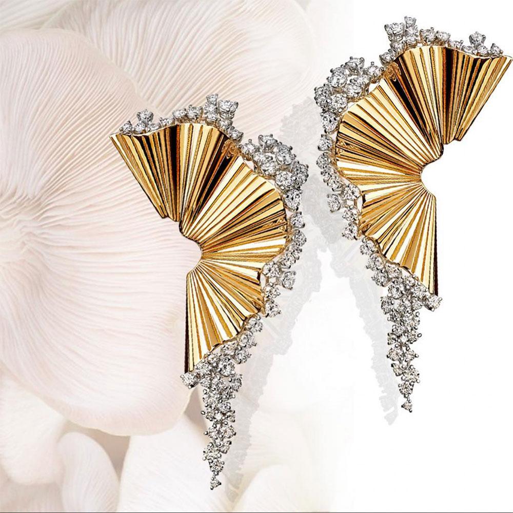 GODKI New Trendy Luxury 2PC Necklace Earring Sets Jewelry Set for Women Wedding Party Full Zircon Dubai Bridal Jewelry Sets