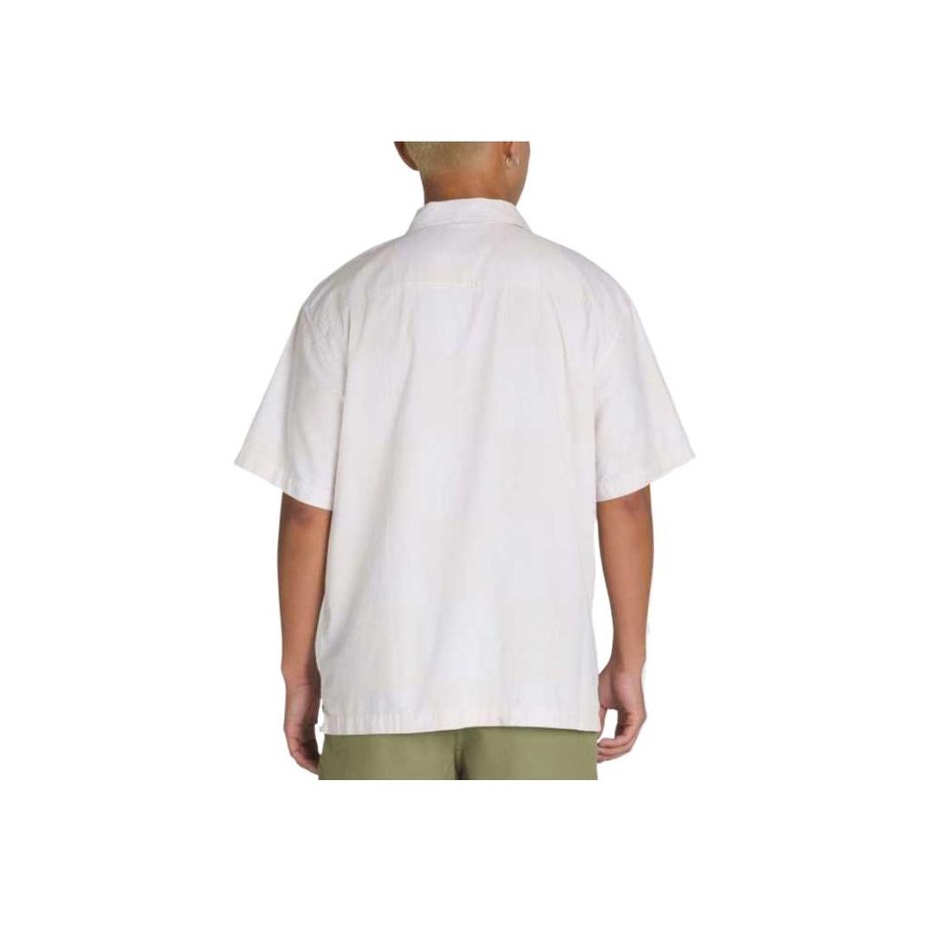 Vans Kessler Свободная Легкая Элегантная Модная Рубашка с Коротким Рукавом Мужские рубашки Белая VN000M18E68
