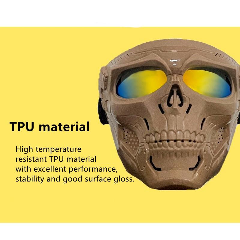 Mask Goggles Motocross Goggles For Motorcycle Shark Helmet Glasses Retro Open Face Helmet Goggles Motorbike Eyewear Protector