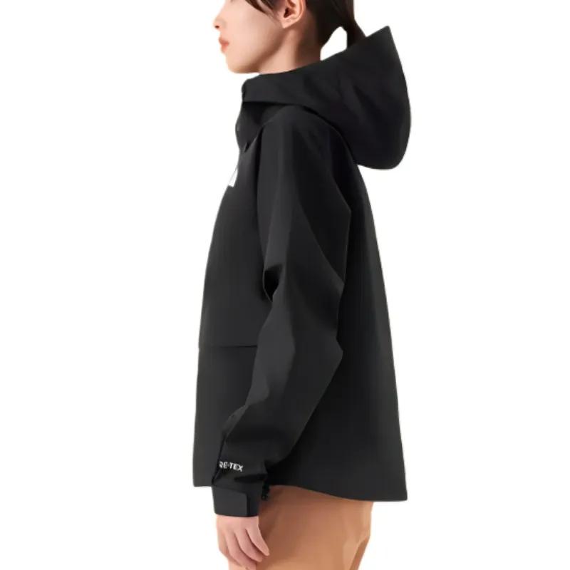 THE NORTH FACE Urban Exploration Windbreaker Jackets Women's Black Hooded Moderate (Unisex) Windbreaker Jackets NF0A87U6 JK3