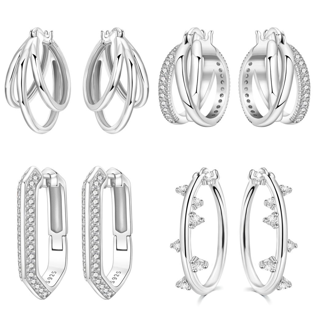 Orstarry S925 Silver Earring Versatile and Unique Earring Jewelry For Women Birthday Gifts