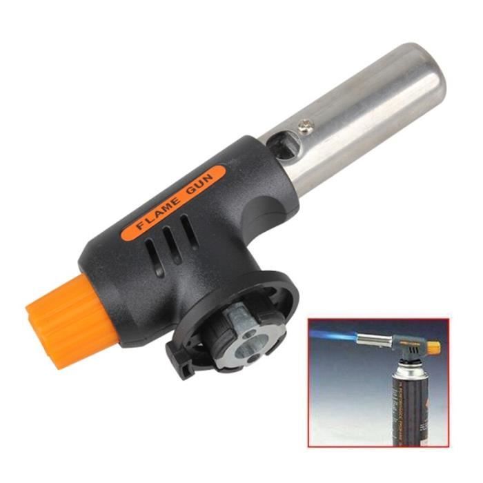 1 - Gas Lighter for Barbecue, Butane Torch, Outdoor Barbecue Burner, Party, High-temperature Flame Gun, a