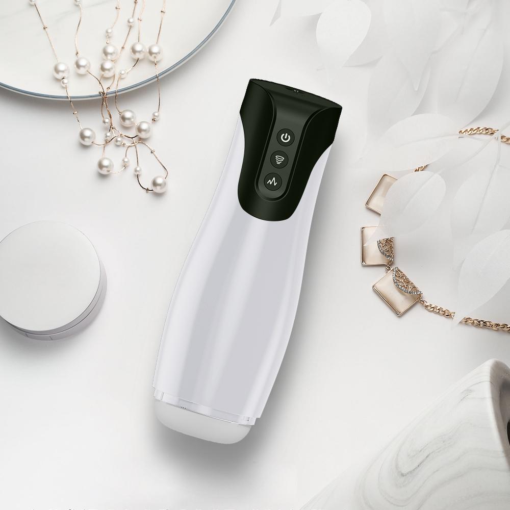 Симулятор минета Оральный вибратор Вагинальная мастурбация Киска Секс-игрушки Мужские товары Товары для взрослых Автоматическое сосание Мужской мастурбатор