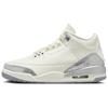 New JORDAN 3 Retro Sail Cement Grey Women's CK9246-100