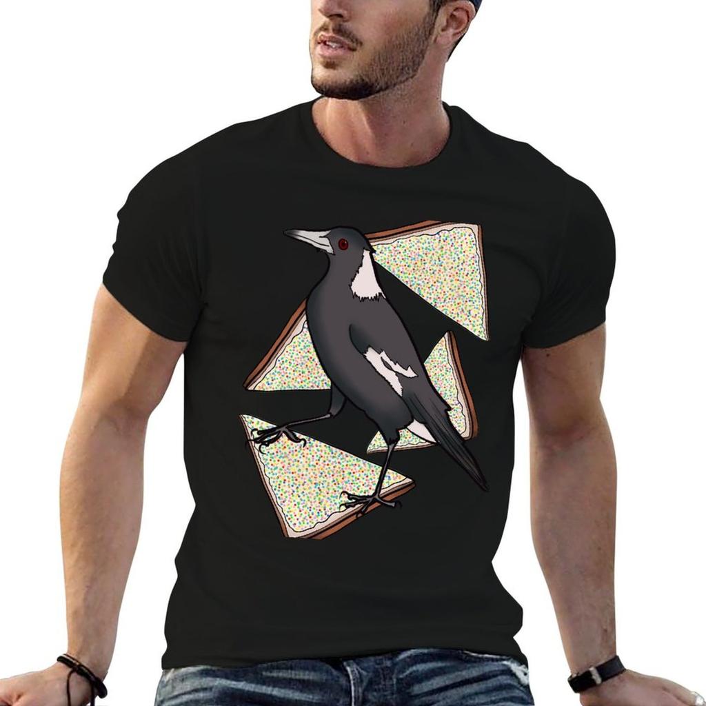 Lone Magpie and Fairy Bread T-Shirt Gym Training T-Shirt