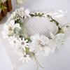 Hair Jewelry Bride Hair Band Headwear for Wedding Flower Wreaths Flower Tiara Garland Crown