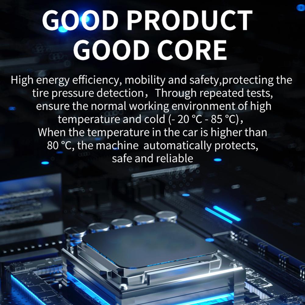 USB Tire Pressure Monitoring System Wireless TPMS Tire Pressure Monitor System for RVs Trailers Cars