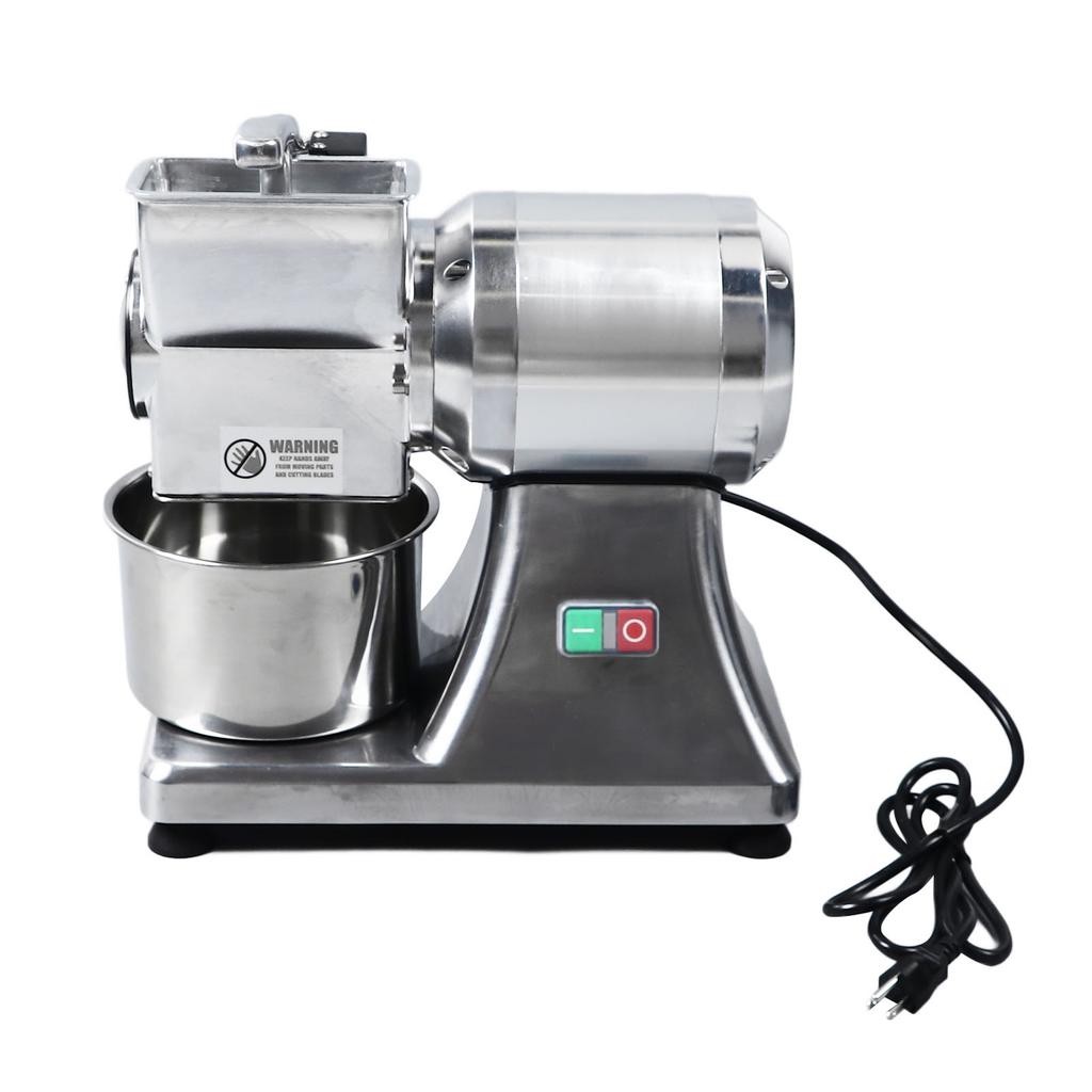 Commecial Electric Cheese Grater 550W Stainless Steel Electric Cheese Grater for Grating Cheese