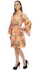 Bimba Women's Full Sleeve Kimono Robe With Belt Floral Print Cover Up