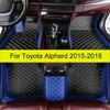 Автомобильные коврики для Toyota Alphard 2015 2016 2017 2018 Автомобильные коврики для ног Автомобильное ковровое покрытие аксессуары для интерьера