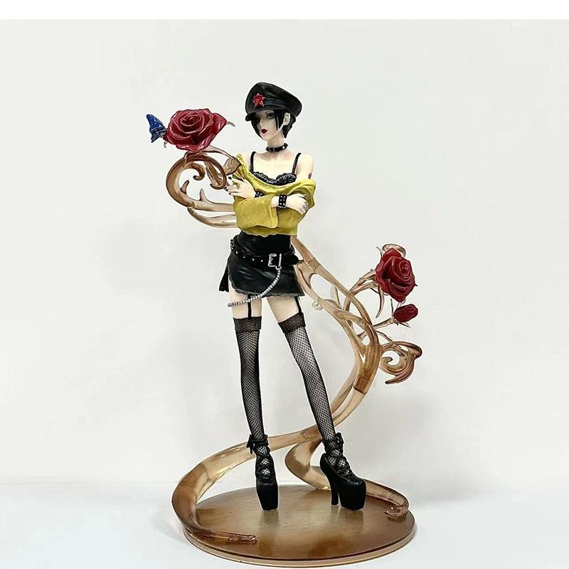 Anime Nana Oosaki Nana Komatsu Nana Q-Version Kawaii Action Figure Pvc Model Statue Toys Doll Desk Decor Collectible Gift Boxed