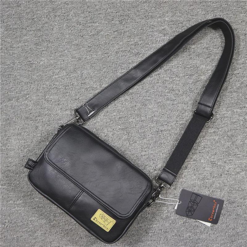 2020 Trendy Men's Shoulder Bag: Casual Japanese & Korean Style Crossbody for Men & Women